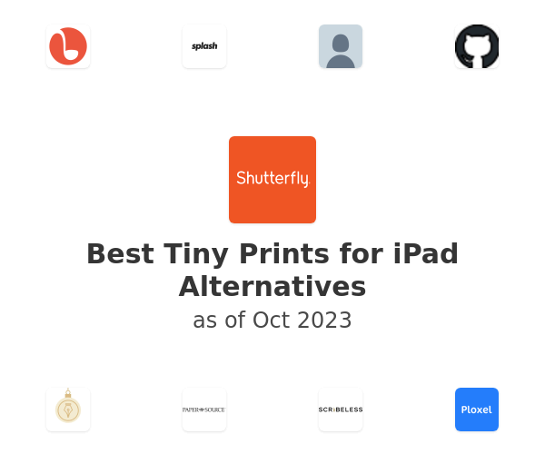 Best Tiny Prints for iPad Alternatives