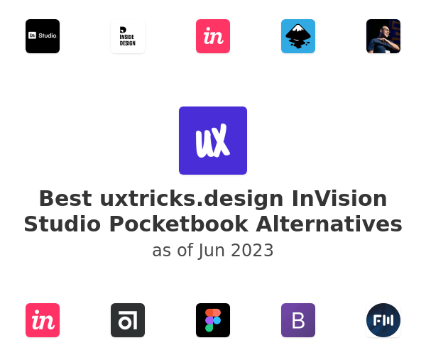 Best uxtricks.design InVision Studio Pocketbook Alternatives