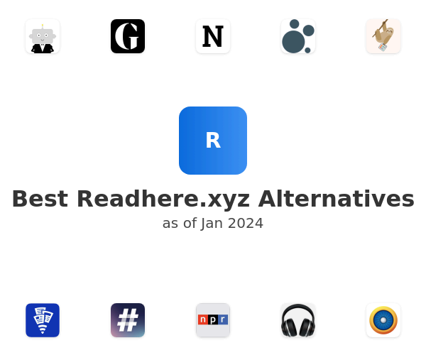 Best Readhere.xyz Alternatives