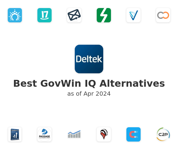 Best GovWin IQ Alternatives