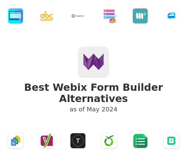 Best Webix Form Builder Alternatives