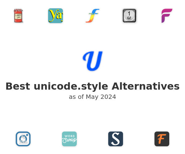 Best unicode.style Alternatives