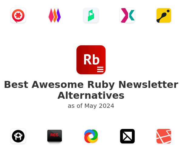 Best Awesome Ruby Newsletter Alternatives