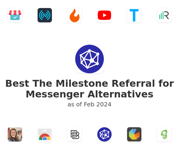 Best The Milestone Referral for Messenger Alternatives