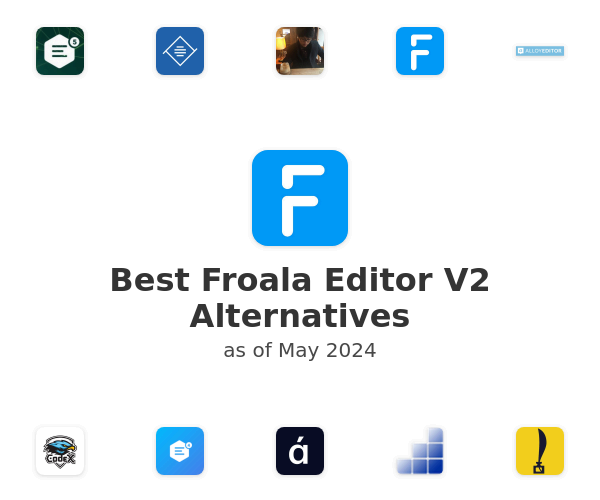 Best Froala Editor V2 Alternatives