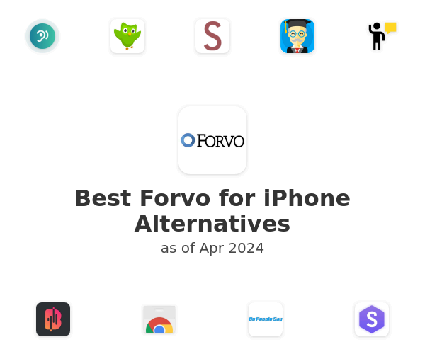 Best Forvo for iPhone Alternatives