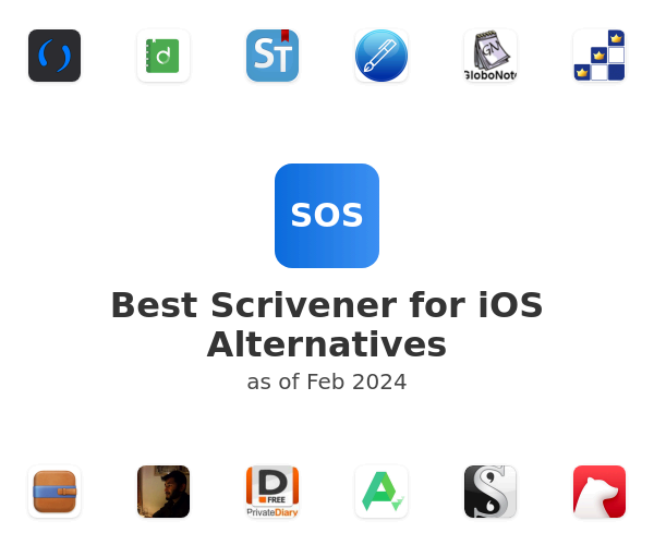 Best Scrivener for iOS Alternatives