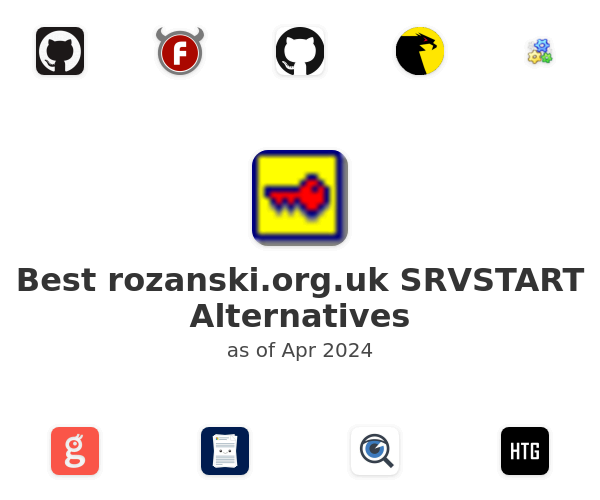 Best rozanski.org.uk SRVSTART Alternatives