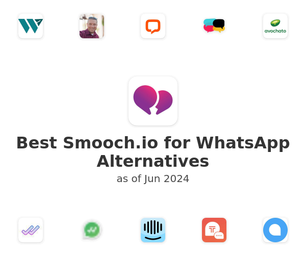 Best Smooch.io for WhatsApp Alternatives