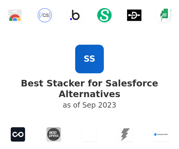 Best Stacker for Salesforce Alternatives