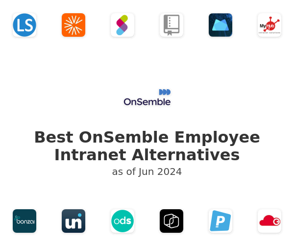 Best OnSemble Employee Intranet Alternatives