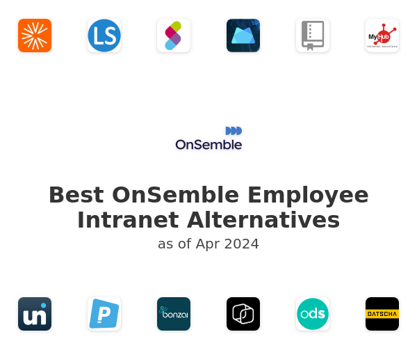Best OnSemble Employee Intranet Alternatives