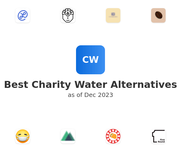 Best Charity Water Alternatives