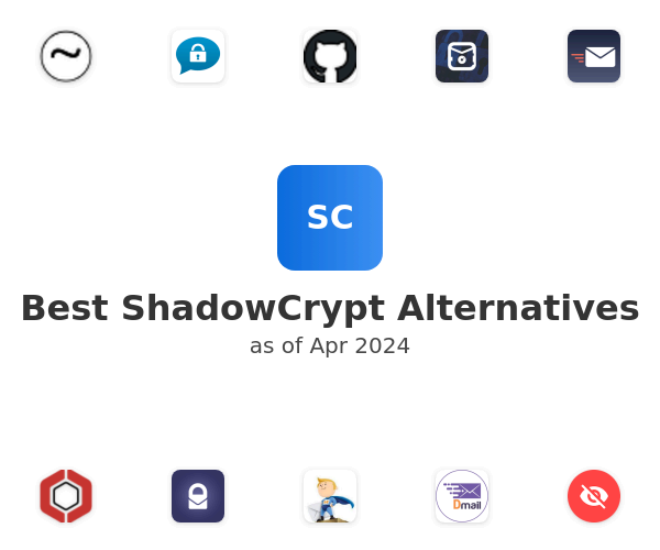 Best ShadowCrypt Alternatives