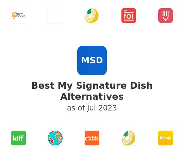 Best My Signature Dish Alternatives