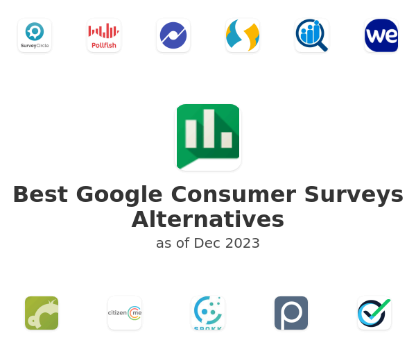 Best Google Consumer Surveys Alternatives