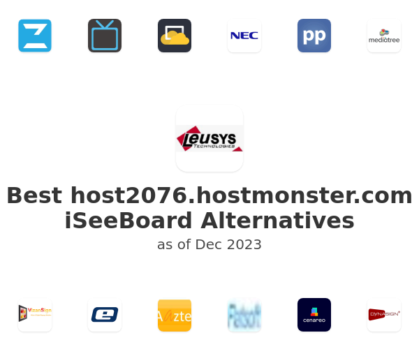 Best host2076.hostmonster.com iSeeBoard Alternatives