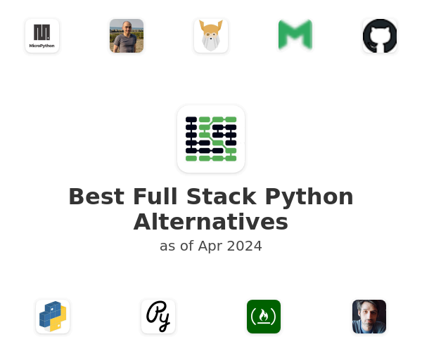 Best Full Stack Python Alternatives