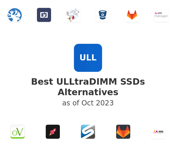 Best ULLtraDIMM SSDs Alternatives