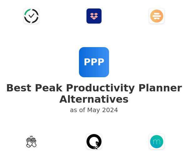 Best Peak Productivity Planner Alternatives