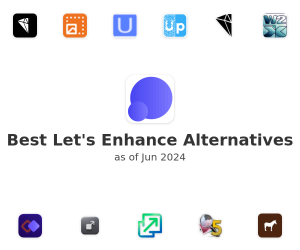 Best Let's Enhance Alternatives