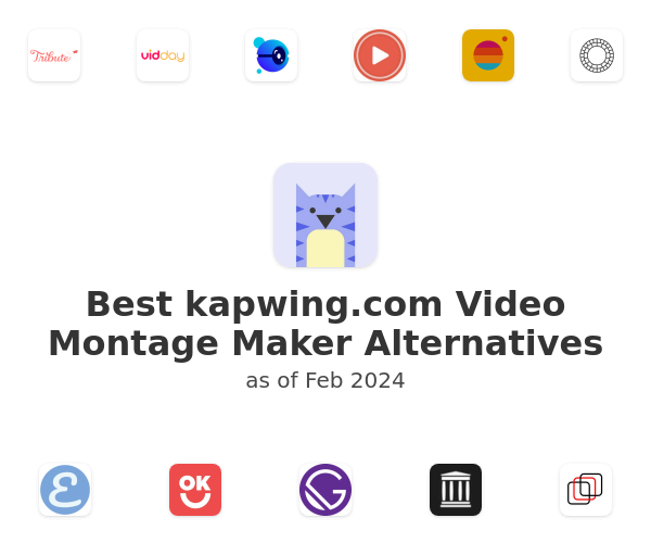 Best kapwing.com Video Montage Maker Alternatives