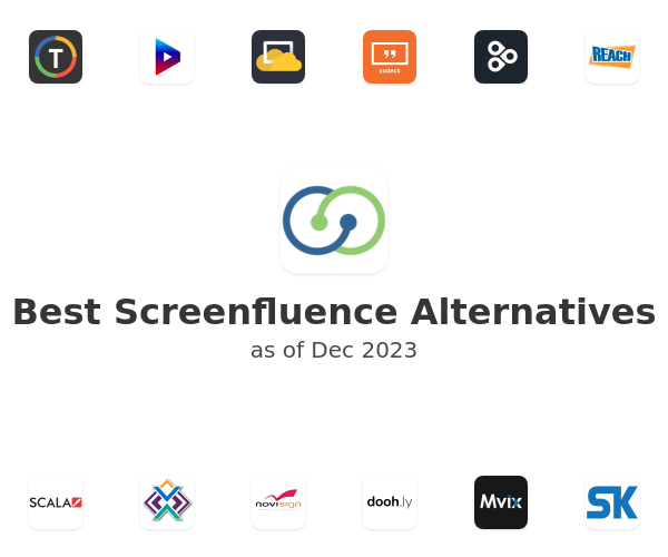 Best Screenfluence Alternatives