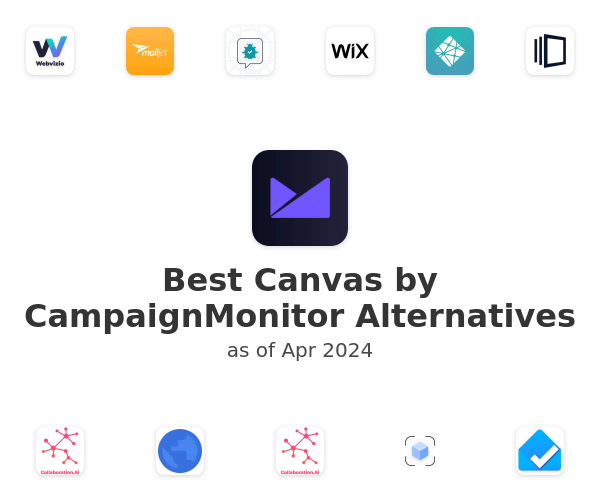 Best Canvas by CampaignMonitor Alternatives