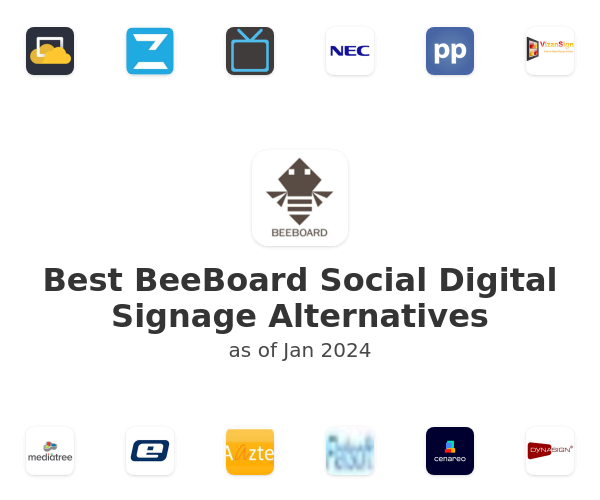 Best BeeBoard Social Digital Signage Alternatives