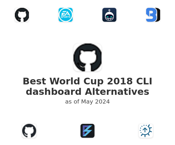 Best World Cup 2018 CLI dashboard Alternatives
