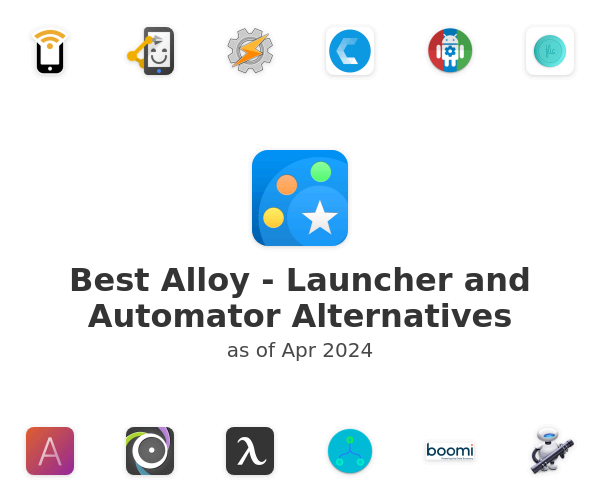 Best Alloy - Launcher and Automator Alternatives