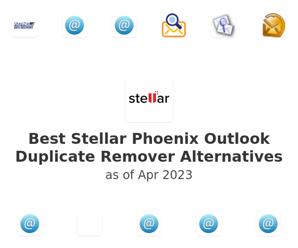 Best Stellar Phoenix Outlook Duplicate Remover Alternatives