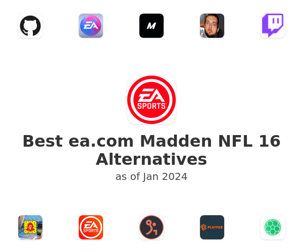 Best ea.com Madden NFL 16 Alternatives