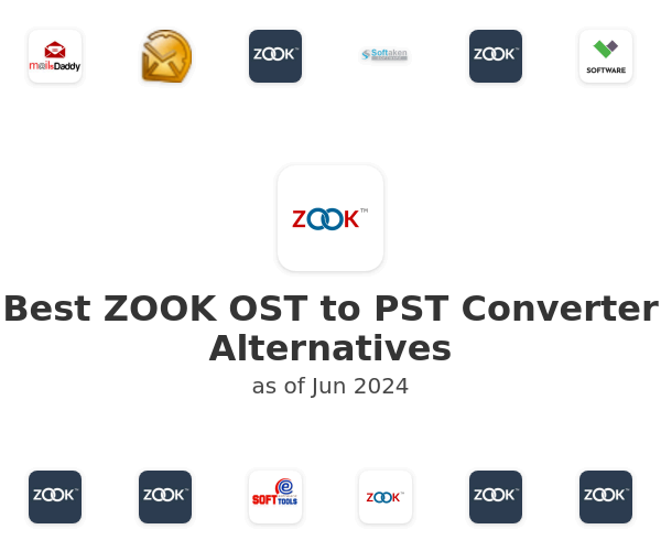 Best ZOOK OST to PST Converter Alternatives