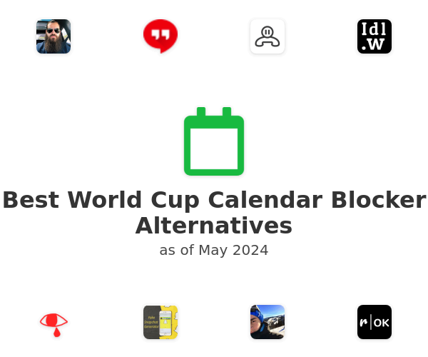 Best World Cup Calendar Blocker Alternatives