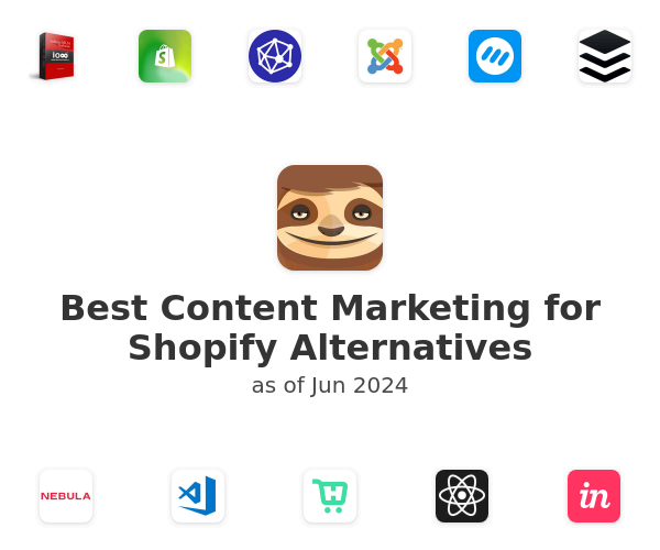 Best Content Marketing for Shopify Alternatives