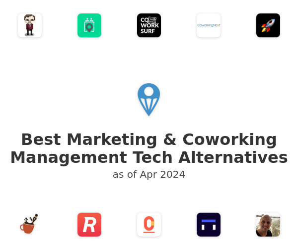 Best Marketing & Coworking Management Tech Alternatives