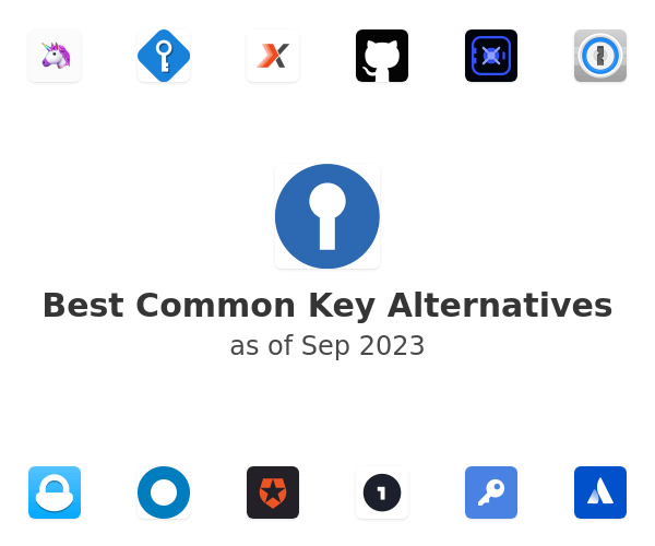 Best Common Key Alternatives