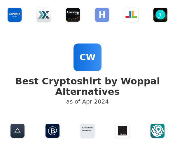 Best Cryptoshirt by Woppal Alternatives