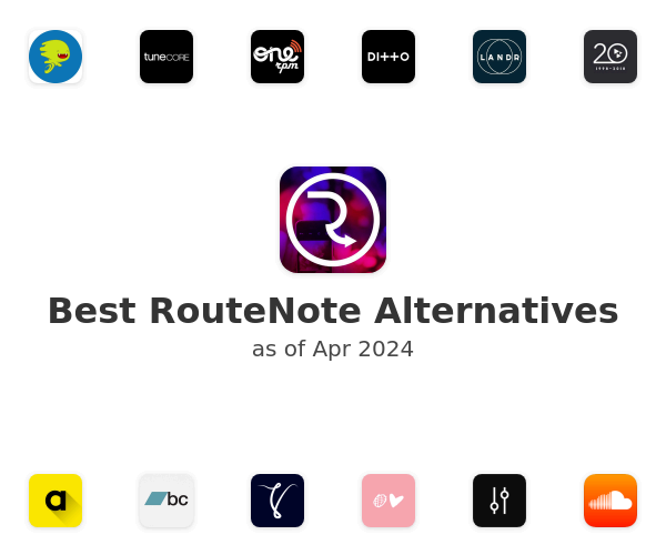 Best RouteNote Alternatives