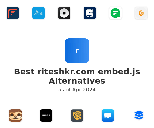 Best riteshkr.com embed.js Alternatives