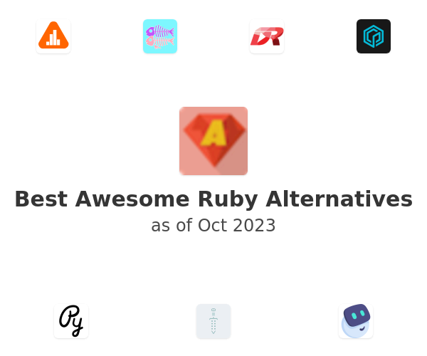 Best Awesome Ruby Alternatives