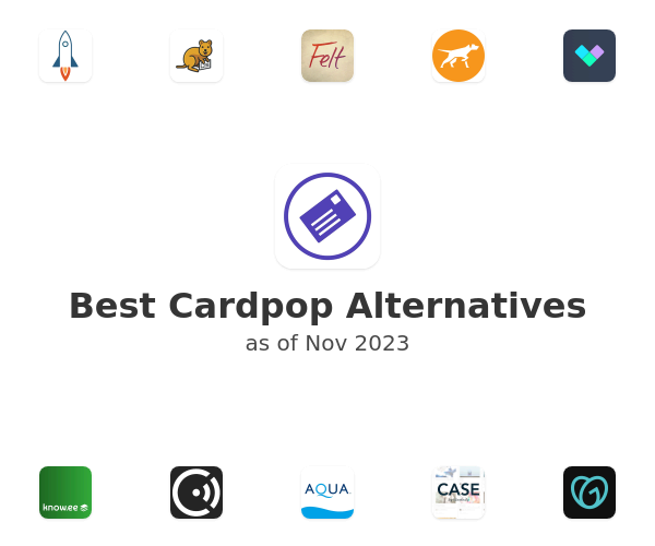 Best Cardpop Alternatives