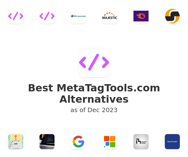 Best MetaTagTools.com Alternatives