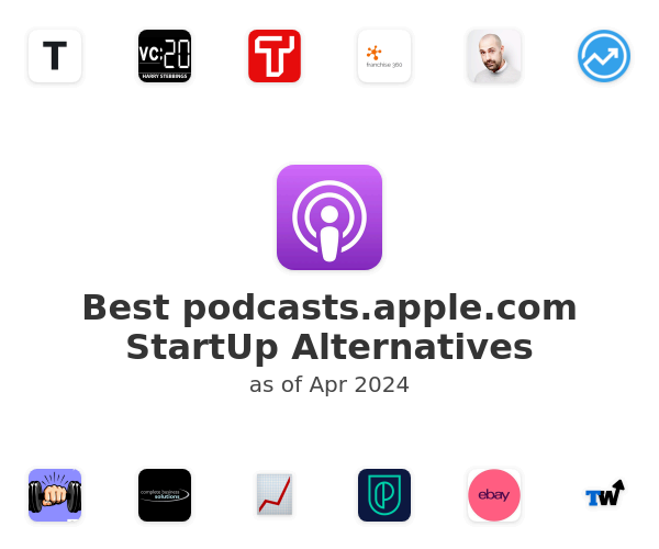 Best podcasts.apple.com StartUp Alternatives