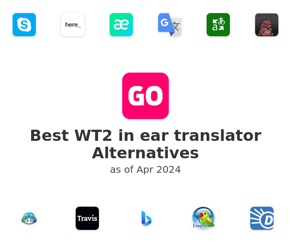 Best WT2 in ear translator Alternatives