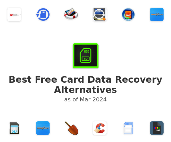 Best Free Card Data Recovery Alternatives
