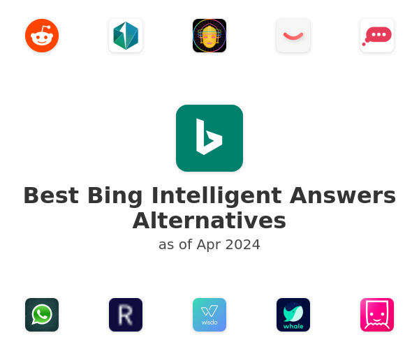 Best Bing Intelligent Answers Alternatives