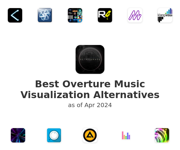Best Overture Music Visualization Alternatives
