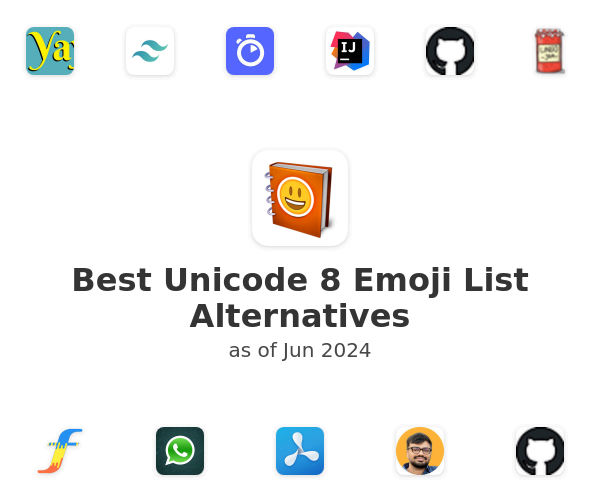 Best Unicode 8 Emoji List Alternatives